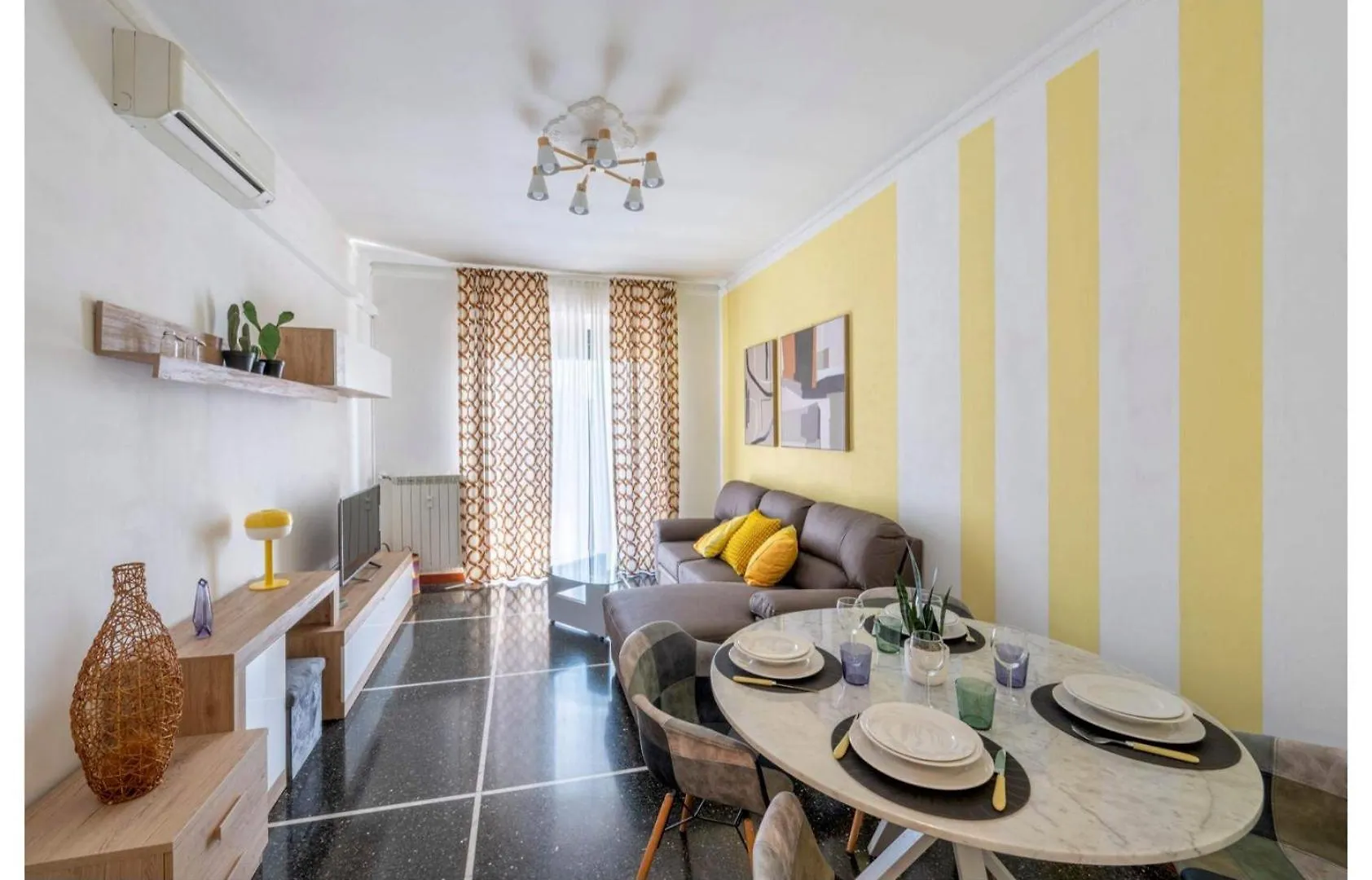 Genova Holidays House Erma - Parcheggio Privato E Wi-Fi - Ac