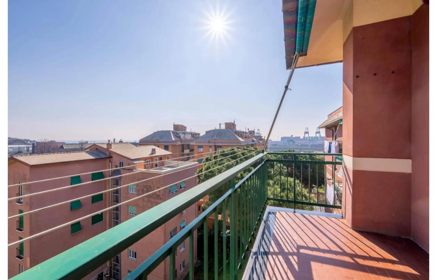 아파트 Genova Holidays House Erma - Parcheggio Privato E Wi-Fi - Ac