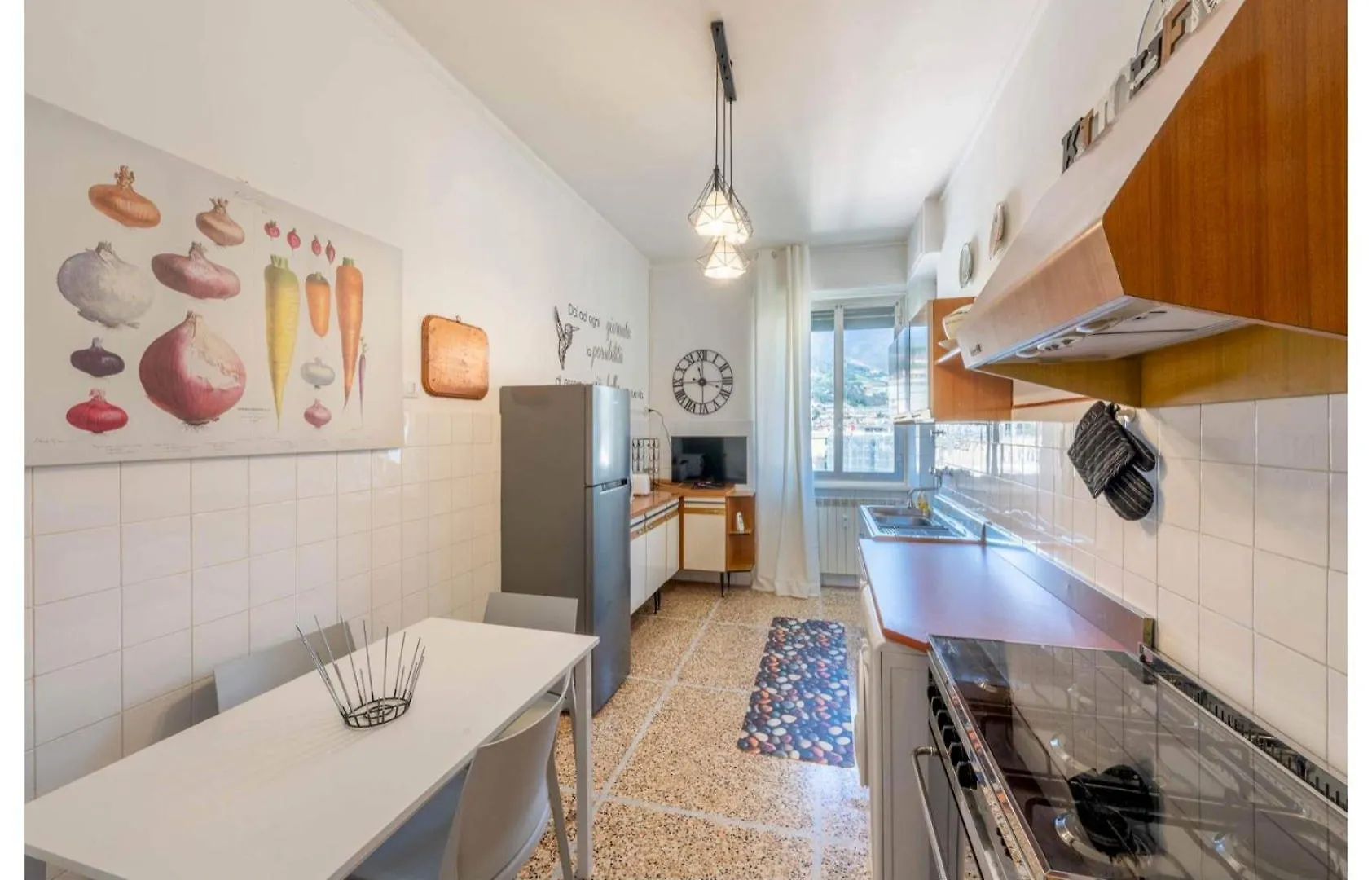 Genova Holidays House Erma - Parcheggio Privato E Wi-Fi - Ac 아파트