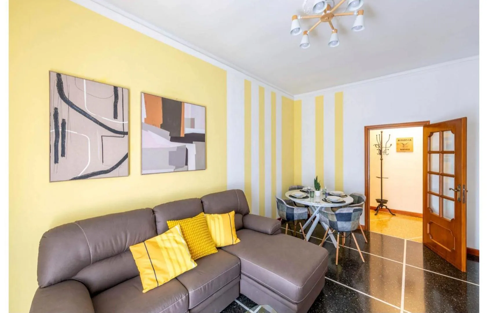아파트 Genova Holidays House Erma - Parcheggio Privato E Wi-Fi - Ac