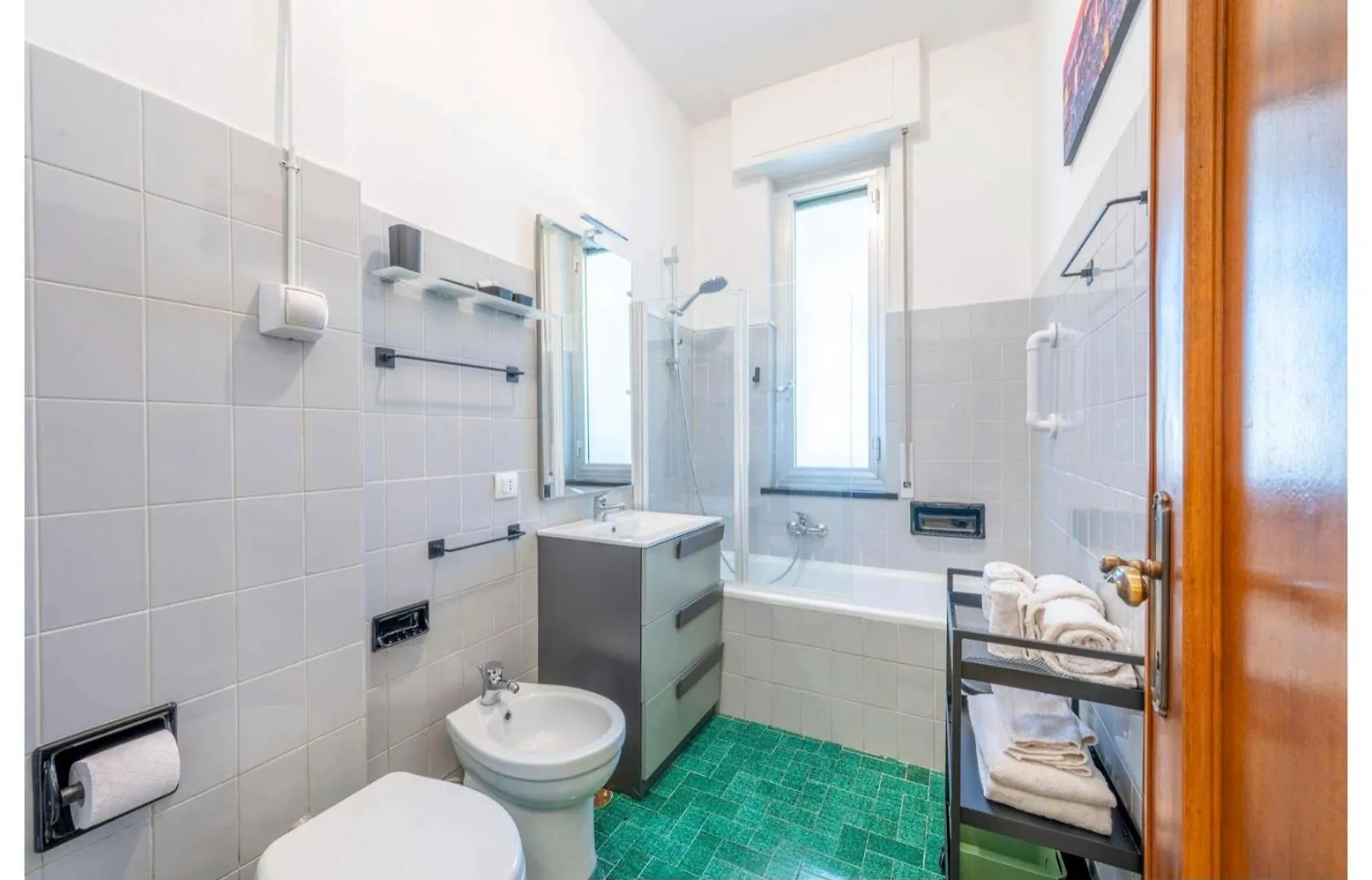 Genova Holidays House Erma - Parcheggio Privato E Wi-Fi - Ac
